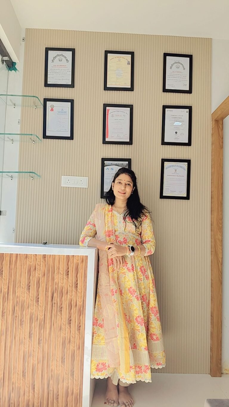 Dr. Sapna Agnihotri physiotherapist Indore treating orthopedic and neuro patients