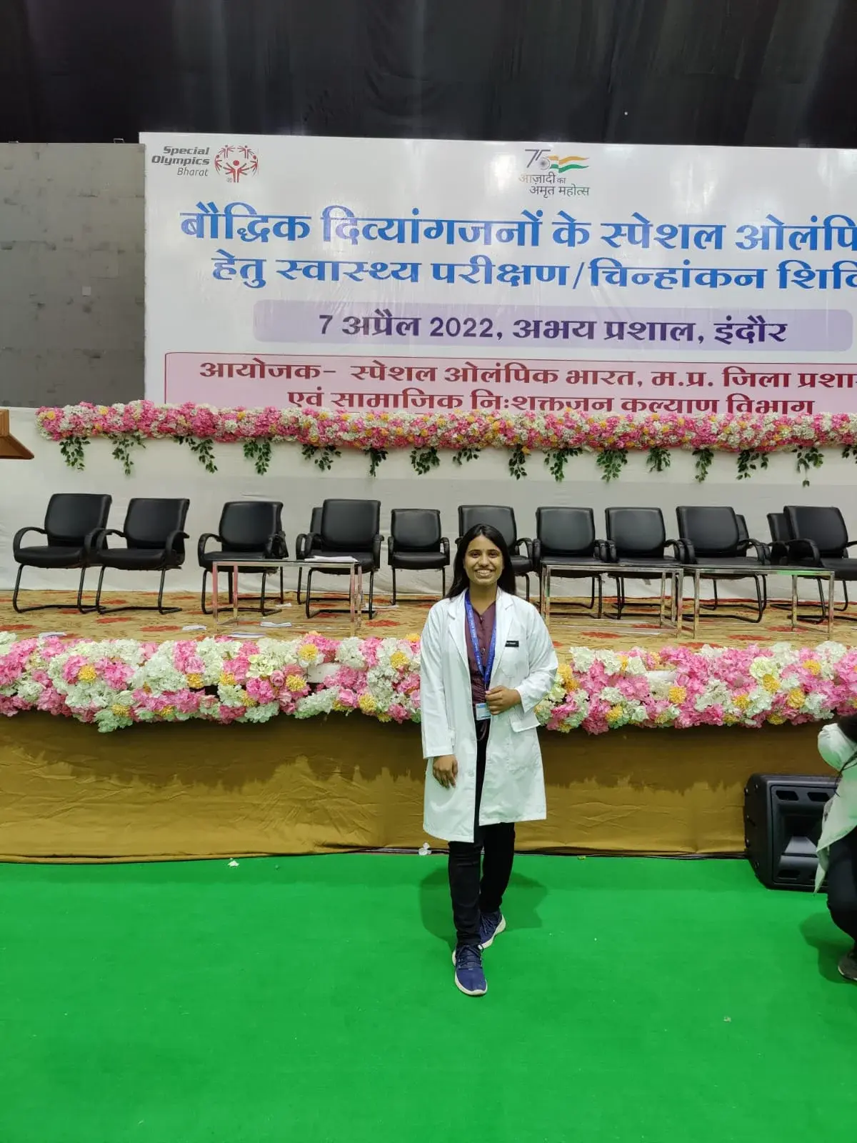 Arpita Tiwari physiotherapist Indore treating orthopedic and sports rehabilitation patients